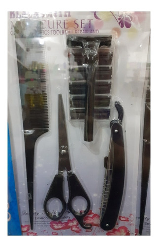 Imagen 3 de 3 de Set De Peluqueria 4 En 1 Barberia