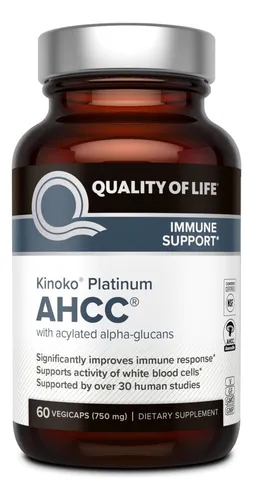 Suplemento Herbario Quality Of Life Premium Kinoko Platinum 