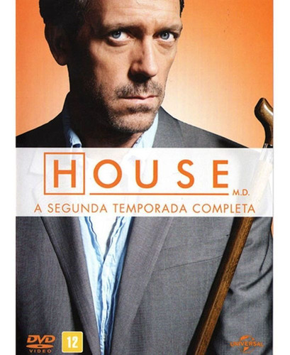 Box Dvd House Segunda Temporada Completa (6 Dvds)
