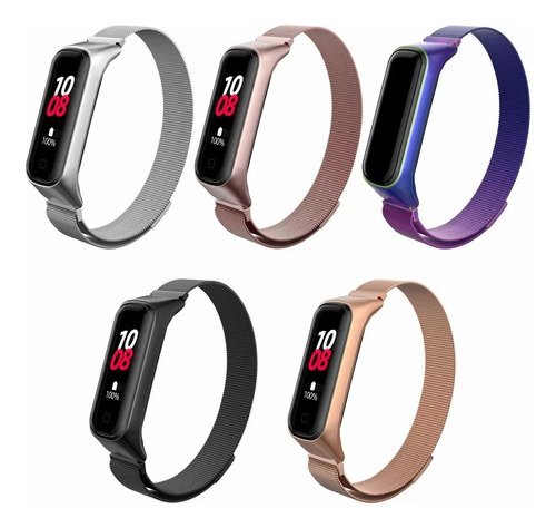 Malla Metalica Para Samsung Galaxy Fit 2 Cierre Imantado