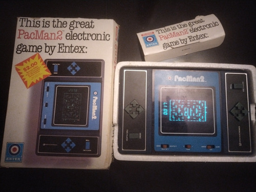 Pac Man 2 Game And Watch Entex Con Caja (Usado)