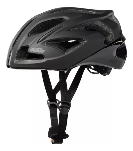 Casco Para Ciclismo Factory Team Ktm Bicicleta Color Negro Talle L