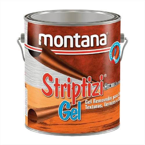 Gel Striptizi Removedor Tinta Automotiva Verniz 4kg Montana