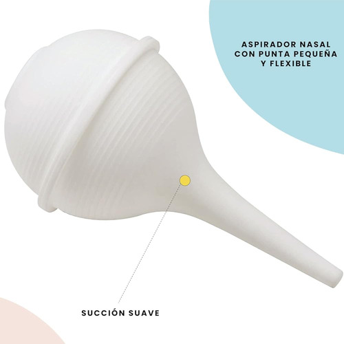 Set De Cuidado Básico Para Bebé: Cepillo, Cortaúñas Y Aspira