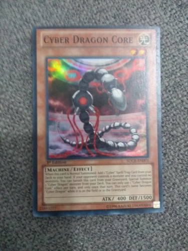 Cyber Dragon Core Super Rare Yugioh