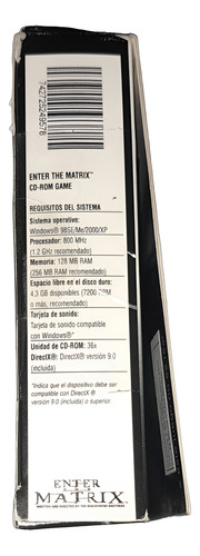 Matrix: Enter The Matrix Ed. Estándar Físico Pc (Usado)