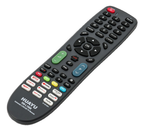 Control Remoto Universal Tv Rm-l1688 Negro