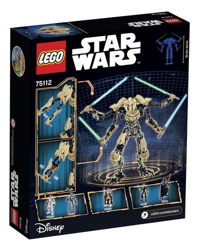 Lego Star Wars 75112 General Grievous Kit De Construcción