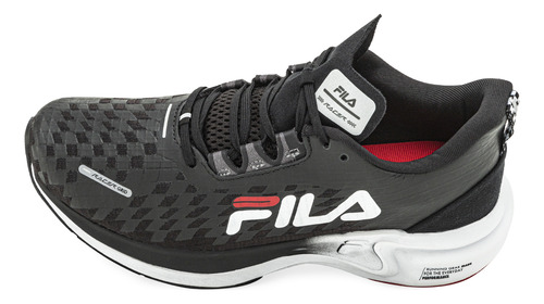 Zapatillas Running Fila Racer Grid Negra Solo Deportes
