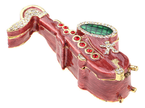 1/6 Casa De Miniatura De Metal Saxofón Modelo Instrumento