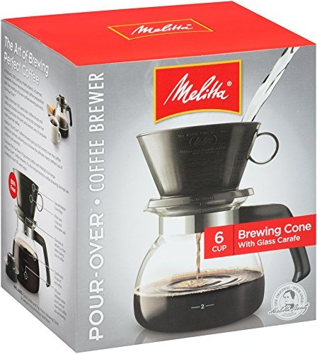 Melitta Cafetera, Taza 6 Pour-over Cafetera Con Jarra De