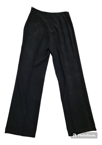 Pantalón De Vestir Negro Pierre Balmain Talle 44