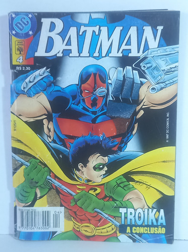 Hq Formatinho Batman Volume 4 Editora Abril Jovem Por Chuck Dixon (Usado)