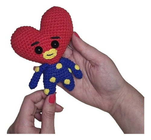 Tata (bts) - Muñeco Tejido - Amigurumi A Crochet