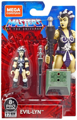 Boneca Mega Construx Heroes Motu Malígna - Evil-lyn - 5 Cm