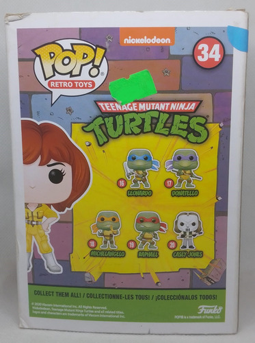 Funko Pop April O´neil 34 (specialty Series)