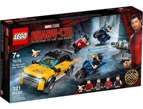 Lego Marvel Shang-chi Escape From The Ten Rings 76176