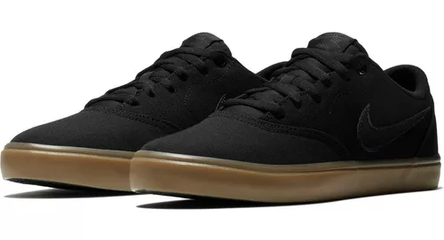 Zapatillas Nike Sb Check Negra Marron 100%original Envío