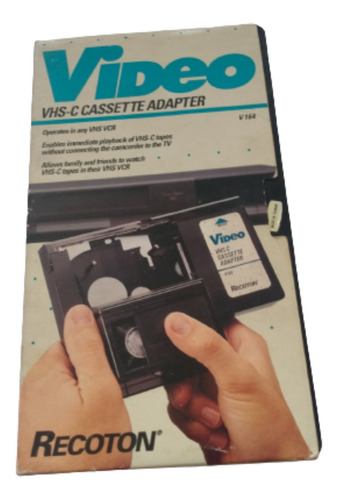 Adaptador Vhs-c Recoton - Pal - 90m