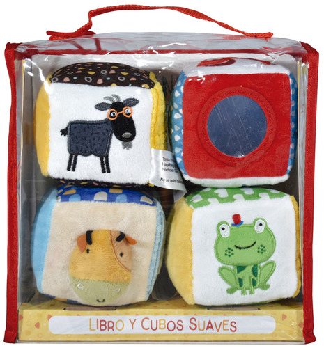 Libro Y Cubos Suaves : Animales De La Granja