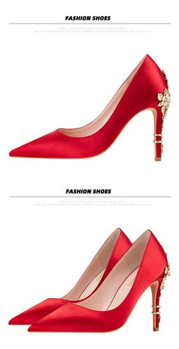 Zapatos De Boda De Tacón Alto Para Mujer