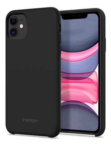 Apple iPhone 11 Spigen Silicone Fit Carcasa Protectora Case