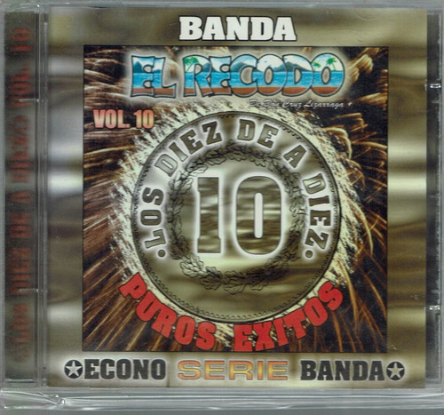 Banda Recodo Serie Diez De Diez Vol. 10 Pureos Exitos