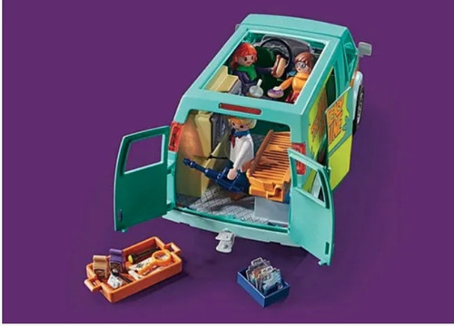 Scooby-doo La Máquina Del Misterio Camioneta Playmobil