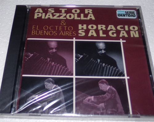 Astor Piazzolla Horacio Salgan S. Identidad Cd Sellado Kkt 