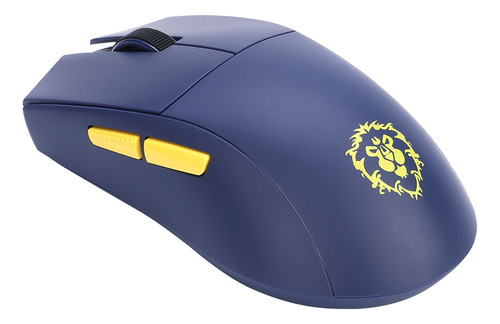 Mouse Sem Fio Pro Alianca Do World Of Warcraft Azul Azul