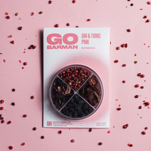 Mix De Botánicos Gin Tonic Pink Go Barman