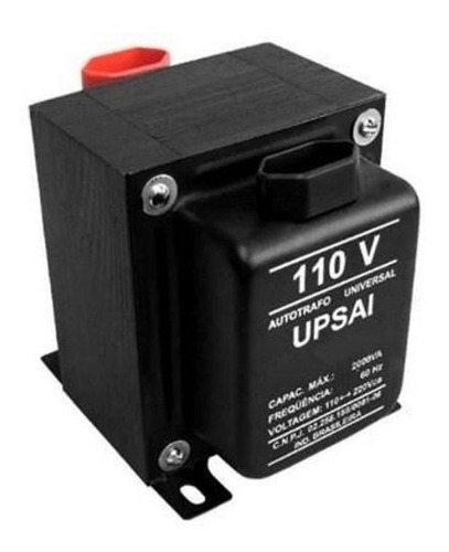 Transformador De Voltagem 7500va 127v/220v At7500va Upsa