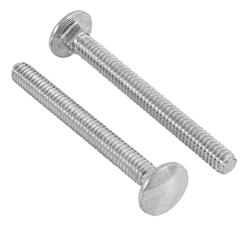 Tornillo Tipo Coche 1/4 X 2.5´ Redondo Metal Auto 50pz 44716