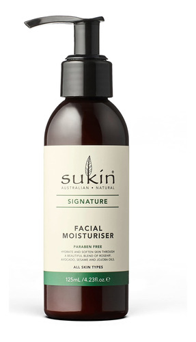 Sukin Bomba Hidratante Facial, 4.23 Onzas Lquidas