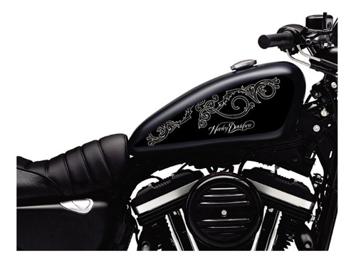 Adesivo Tanque Lateral Harley Davidson Sportster 883r  Sr43