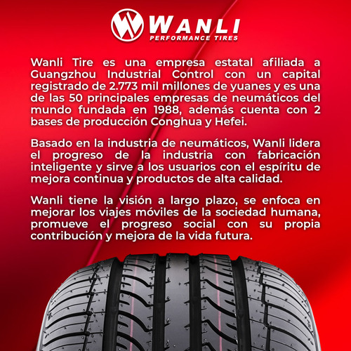 Llanta 195r14 105/103 Wanli Sl106 Msi