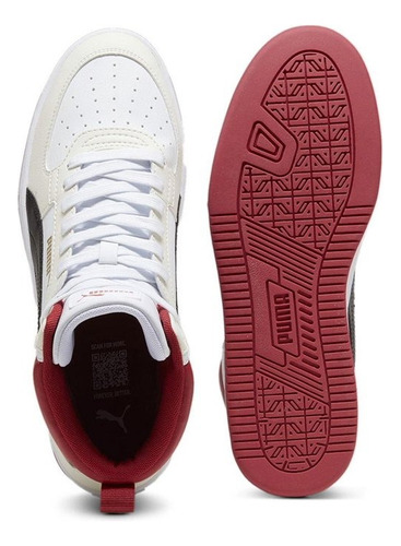 Tenis Puma Caven 2.0 Mid Hombre Casual - 39229108 Blanco