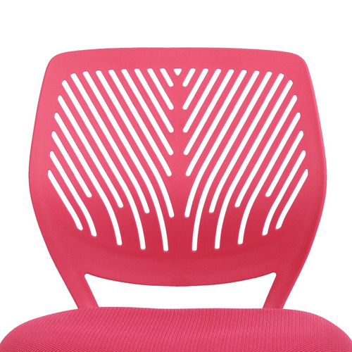Silla De Oficina Altura Ajustable Carnation Rosa Moderna