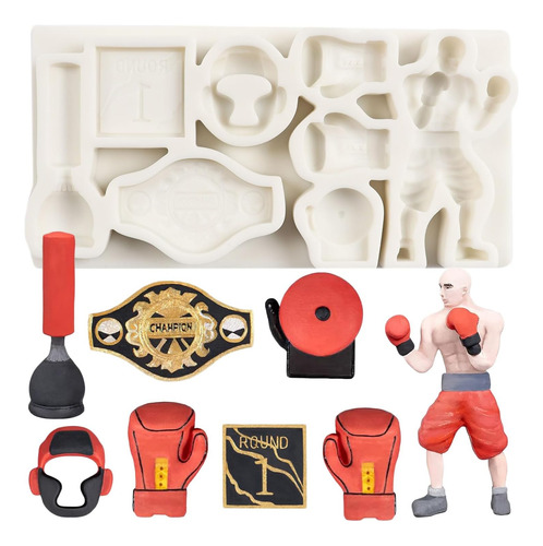 Molde De Silicona Para Deportes De Boxeo, Guantes De Boxeo,