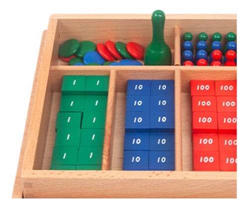 Juego De Sellos Montessori, Herramienta Preescolar,
