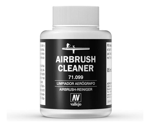 Limpiador De Aerógrafo Vallejo 85 Ml