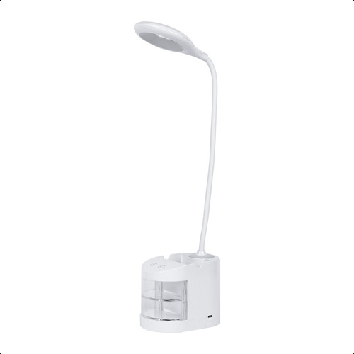 Lámpara De Escritorio Atenuable A 3 Toques Touch Carga Usb