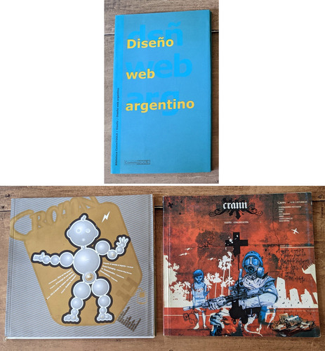 Lote Libro Y Revistas Diseño Gráfico Web Comunicacion (Usado)