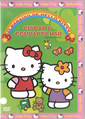 Dvd -o Paraíso De Hello Kitty - Cuidar E Compartilhar