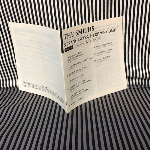 The Smiths Strangeways, Here We Come Cd Japonês C/ Obi Estandar (Usado)