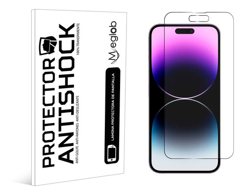 Imagen 1 de 6 de Protector De Pantalla Antishock Para Apple iPhone 14 Pro Max