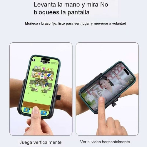 S Brazalete De Muñeca Con Soporte For Teléfono, 1 Unidades