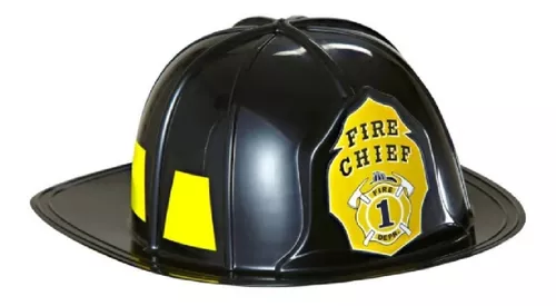 Nicky Bigs Novelties Disfraz de bombero para adultos, cascos duros, casco  de bombero, sombreros de bombero, accesorios de bombero, talla única