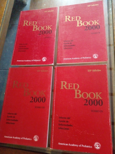 Red Book 2000 Pediatría 4 Tomos 