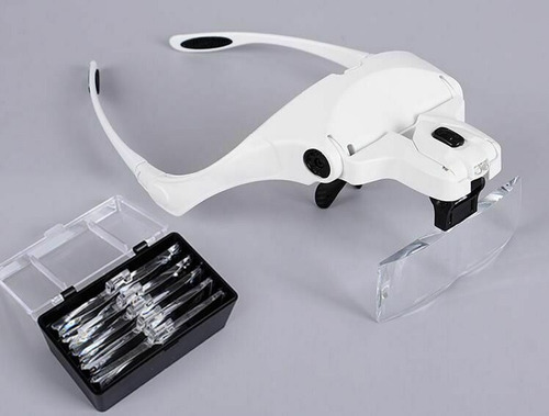 Lupa Iluminada Led Medica Dentista Medico Frete Gratis Ruo